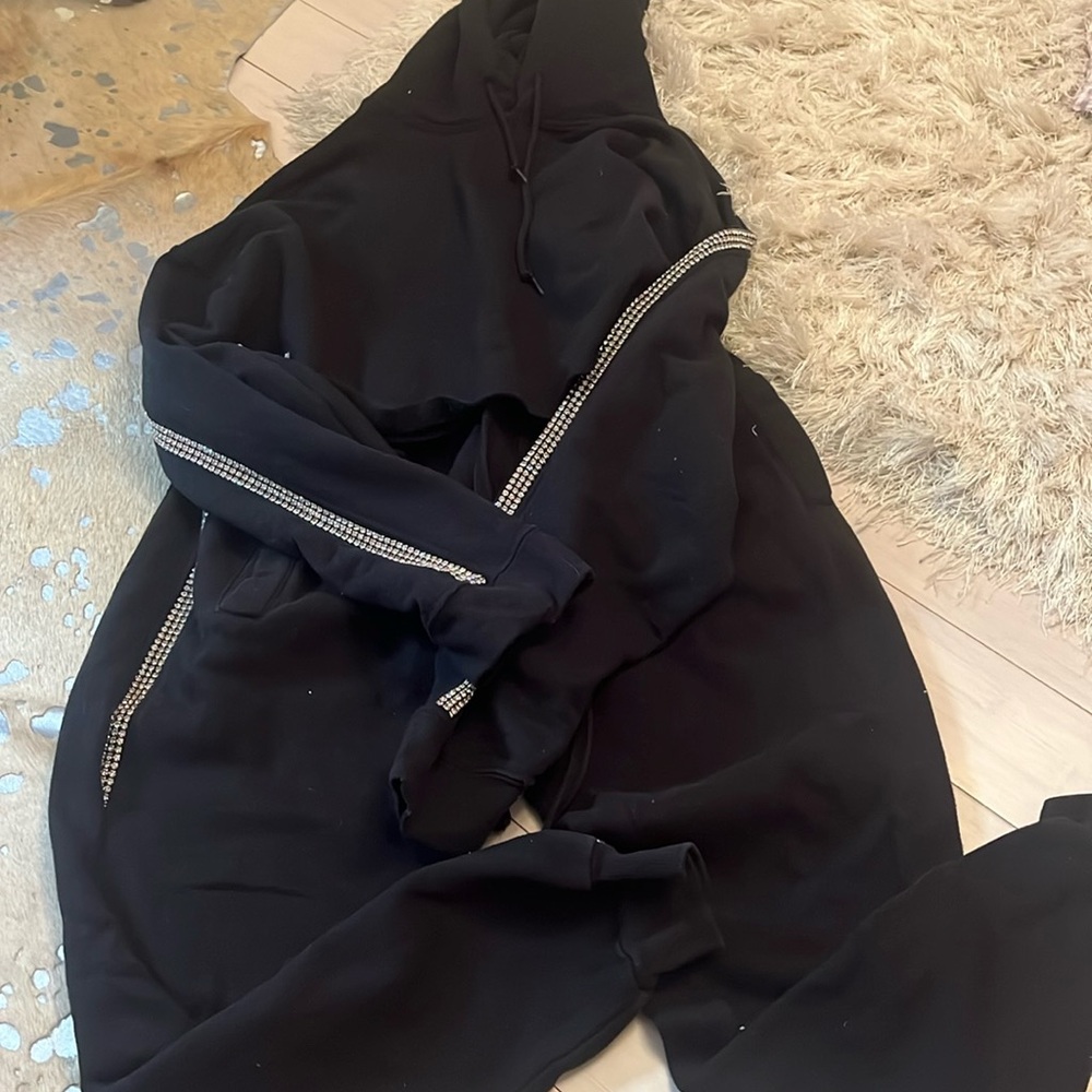 Bedazzled sweatsuit size m